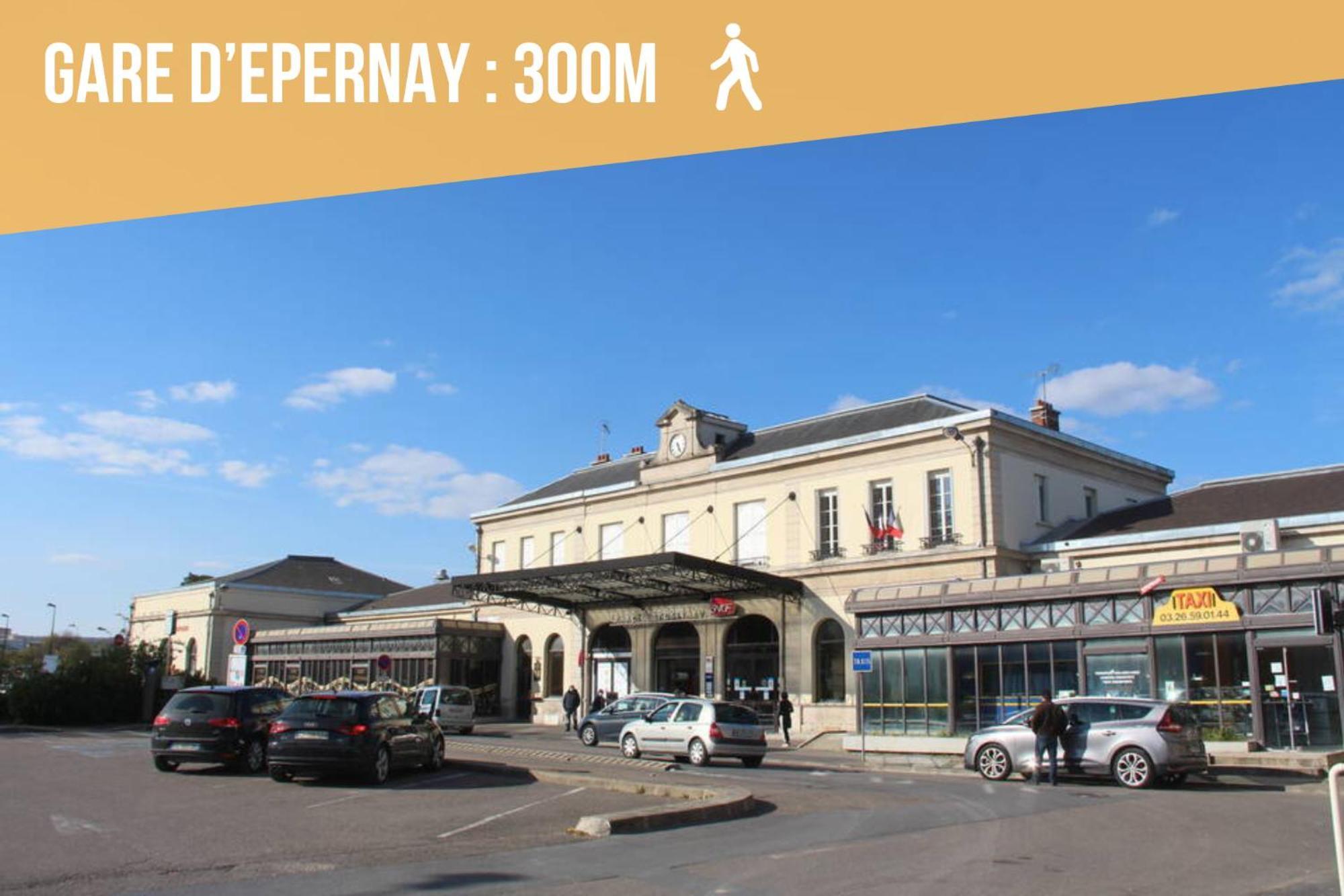 Gite Urbain - La Capsule - Parking Épernay Extérieur photo